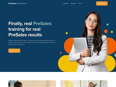 Presales-Collective Home page