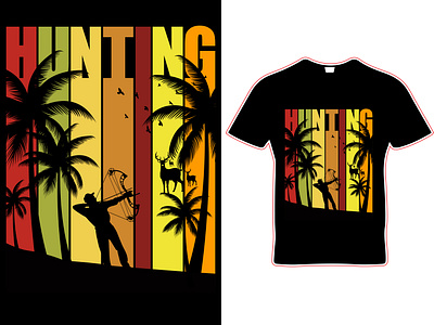 hunting t-shirt design