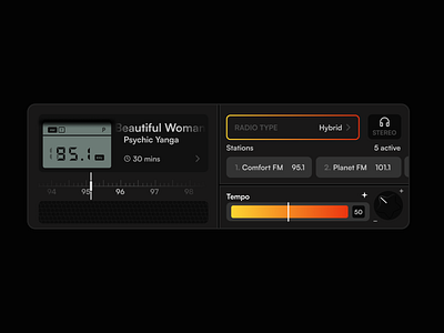 Hybrid Radio design.