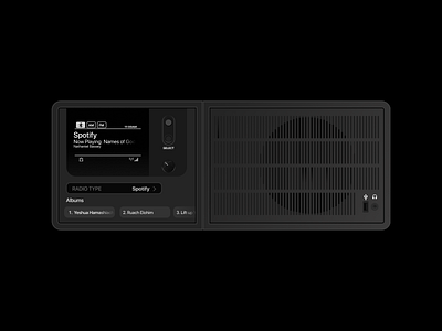 HYBRID RADIO UI design figma hybridradio productdesign radio ui uidesign user ux