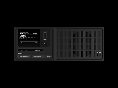 HYBRID RADIO UI