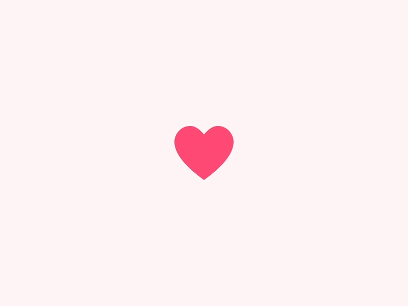Heart after effects animation heart icon icon animation illustration like like button likeforlike pink
