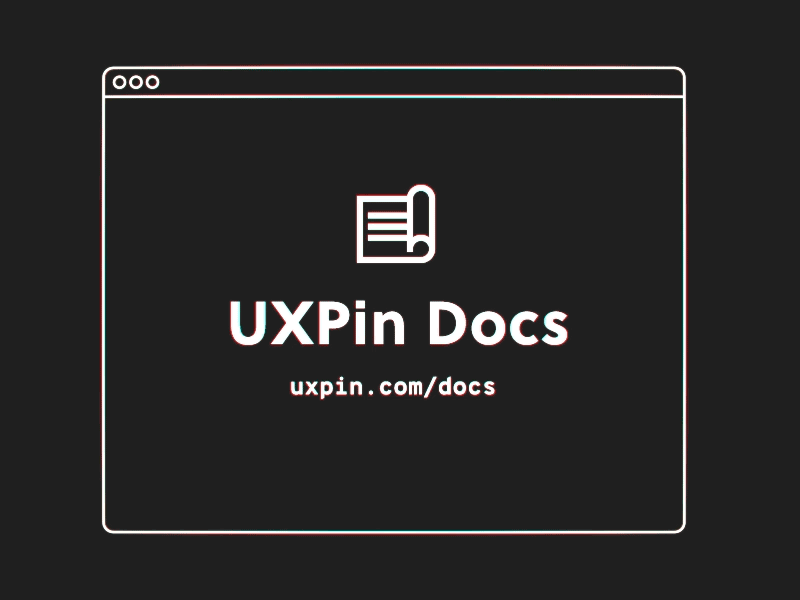 All Docs in one Place after effects animation app branding design glitch ui ux uxpin vector