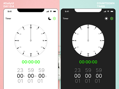 Countdown Timer for mobile app Case Study