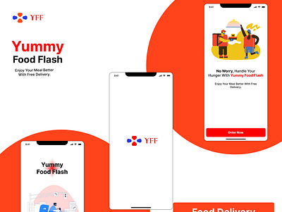 Yummy Food Delivery App Case Study app design design interface design product design ui uiux uiux design ux web design
