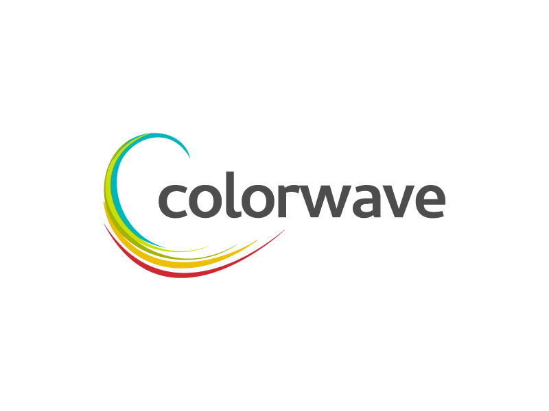 Colorwave color logo wave