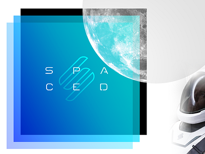 #spacedchallenge concept proposal #01 blue branding concept dann petty elon musk epicurrence logo moon space spacedchallenge tesla