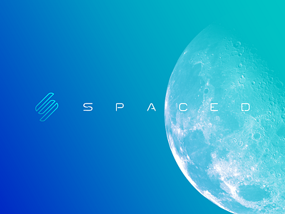 #spacedchallenge concept proposal #02 blue branding concept dann petty elon musk epicurrence logo moon space spacedchallenge tesla