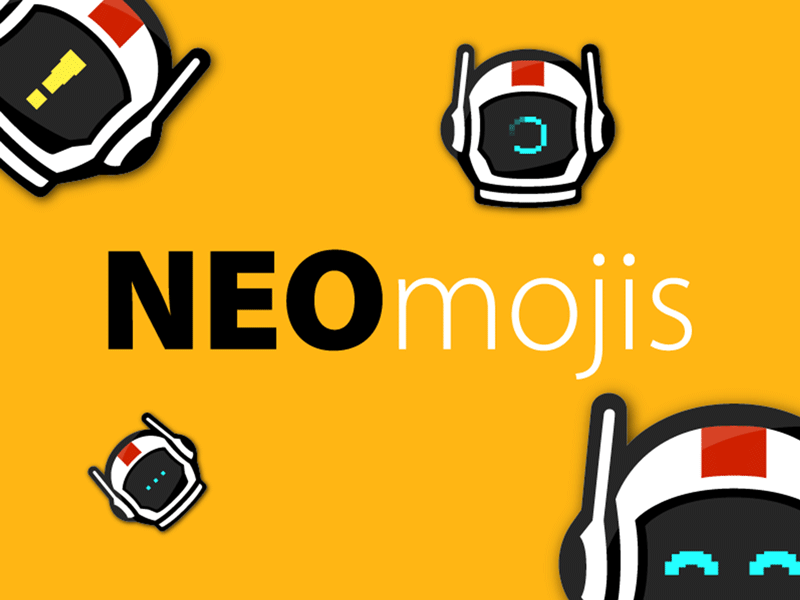 NEOmojis - OutSystems Mascot Emojis angry astronaut brand embaraced emojis emotion error fun icon mascot mascot character mascot design outsystems red robot sad slack smile warning yellow