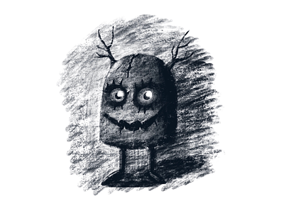 Sketchy Figures character creepy dark illustration sketch