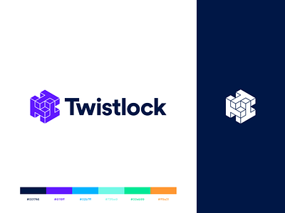 Twistlock Brand: New color palette branding branding and identity color palette