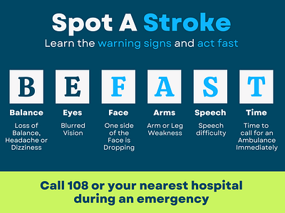 Spot a Stroke: Learn the warning signs and act fast