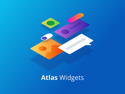 Atlas UI - Widgets atlasui design gradient illustration mendix pagetemplates templates ui ux