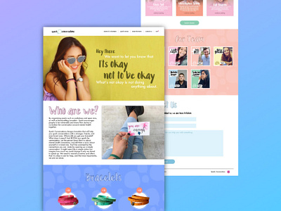 Mental Health Awareness UI Web Design