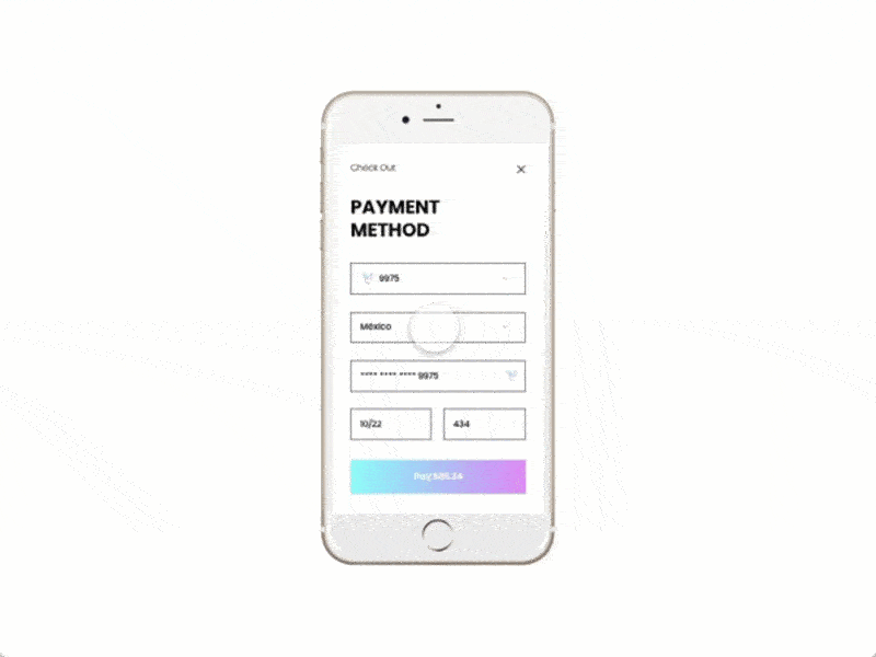 Payment Light/Dark Mode UI Design