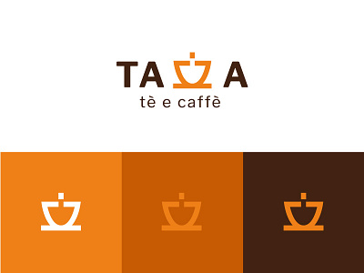 Visual Identity Tea and Coffee Distributor - Tazza Logo branding coffee coffee logo design diseño grafico graphic design graphicdesign identity identity design identitydesign logo logo design logodesign tea tea logo