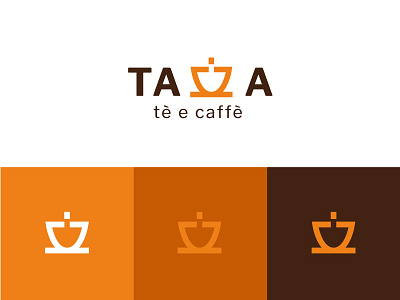 Visual Identity Tea and Coffee Distributor - Tazza Logo