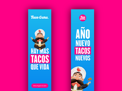 Banner Design - Taco Guru banner banner design design graphic design ui ui ux design