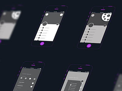 Calendar Wireframes UI App Design design diseño grafico graphic design graphicdesign mobile mobile app mobile app design ui user interface user interface design wireframe wireframe design wireframes