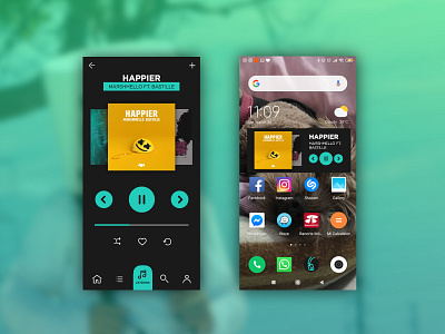 Music Player UI App Design