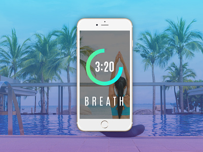 Relax and Meditation UI App Design