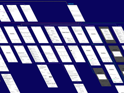 Wireframes Workflow App app appdesign design diseño grafico graphic design graphicdesign mobile mobile app mobile app design navigation flow ui ux design user experience user experience design user experience designer user experience ux ux uxdesign wireframe design wireframes work flow