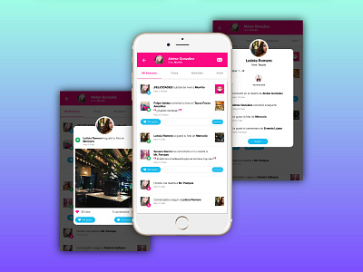 Social Context Taco Guru UI App Design