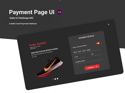 Payment Page UI