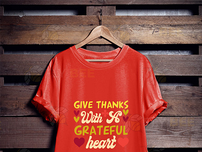 GIVE Thanks T Shirt Design