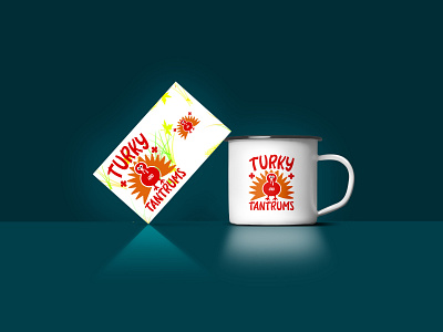 Turkey Tantrums T Shirt Design Preview branding graphic design