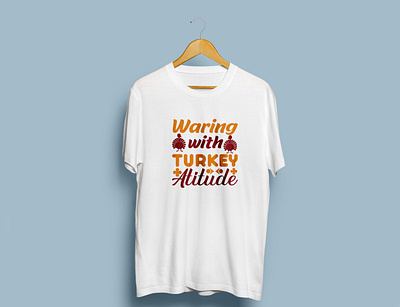 Waring Turkey with Attitude Design Preview branding graphic design illustration logo t shirt t shirt design vector