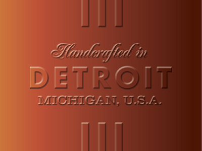 Handcrafted in Detroit, Cont'd