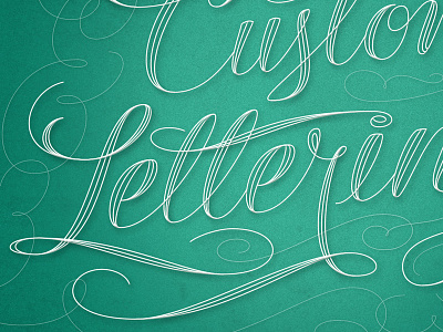 Custom Lettering, Detail