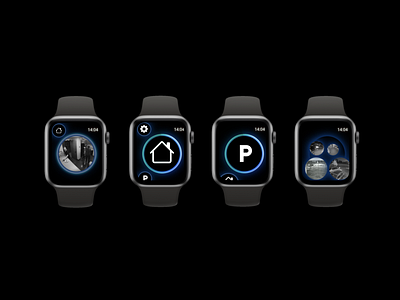 UX Design for Apple Watch App - Surveillance App