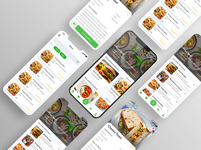 Freshly Dropped app design app ui food