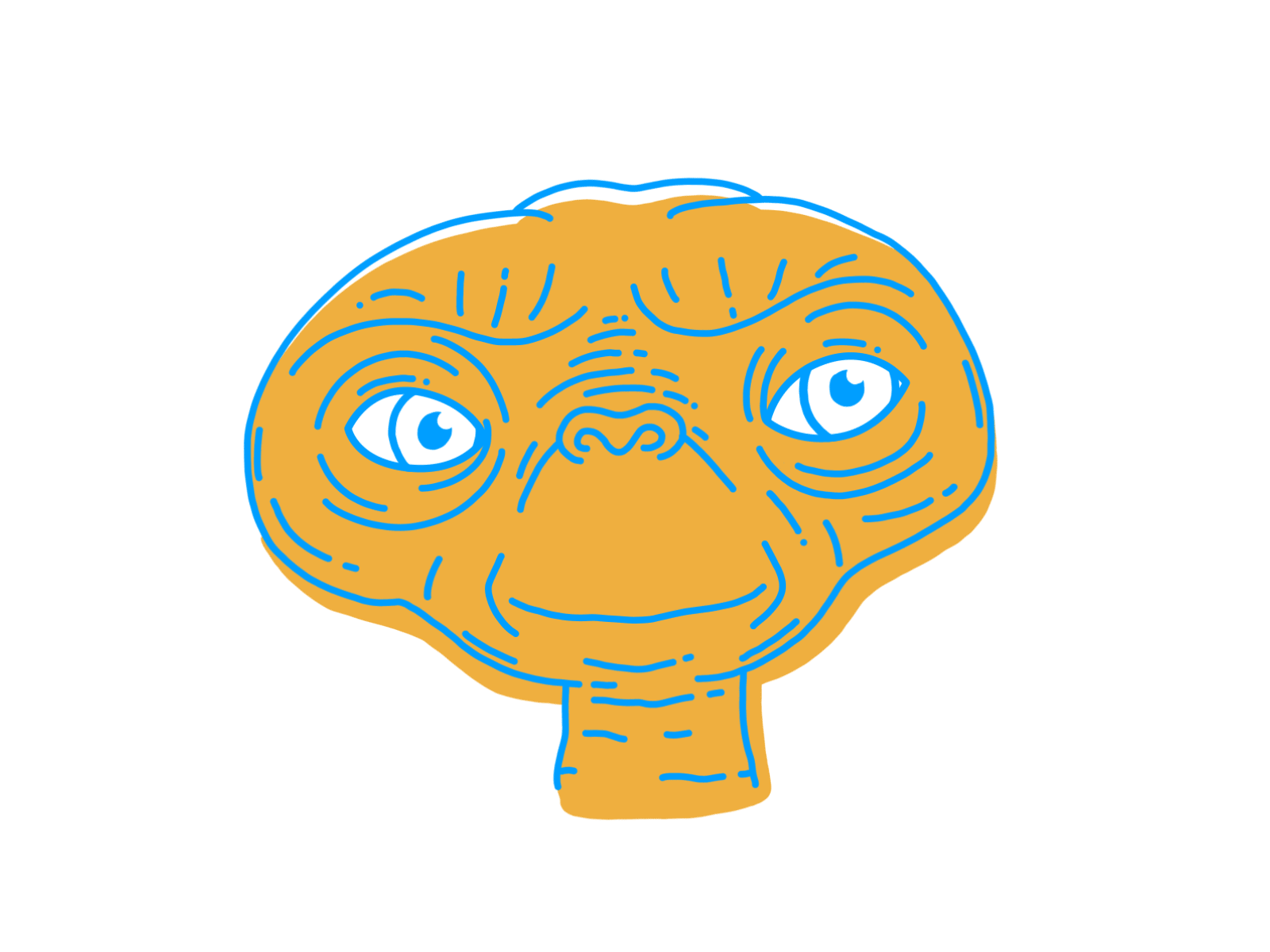 E.T. alien animation character character design design graphic icon illustration logo madebyanalogue motion vector