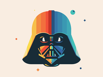 Darth branding character character design design graphic icon illustration madebyanalogue space star wars vector