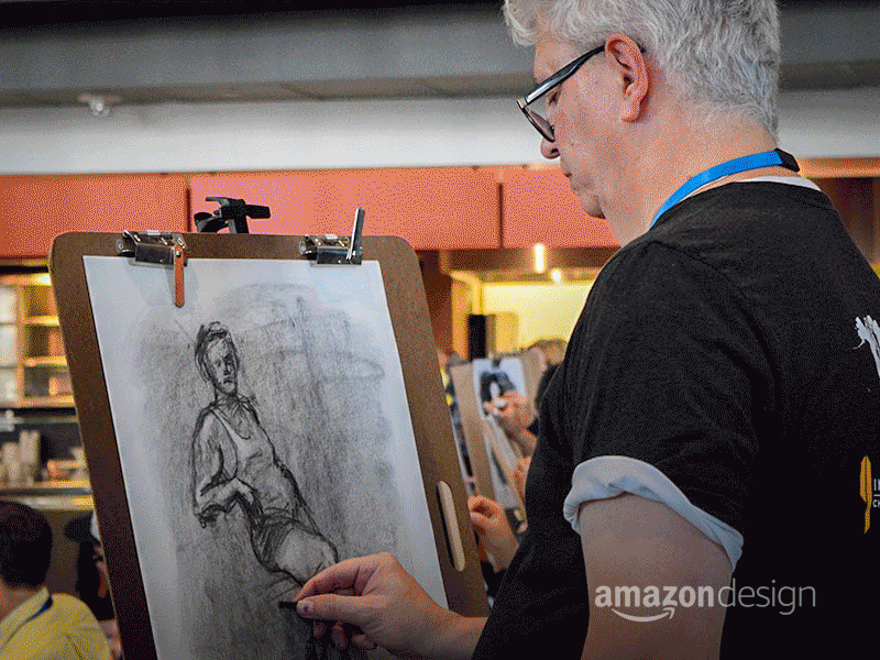DRAWING AFTER DARK amazon charcoal community culture design drawing figure drawing fine art gif lgbtq photography pride