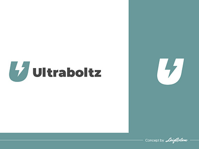 Ultraboltz Company Modern Logo Design bold logo brand identity branding graphic design illustration logo logo design
