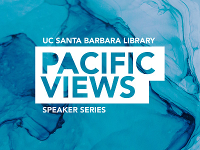 Pacific Views knockout library logo ocean ucsb