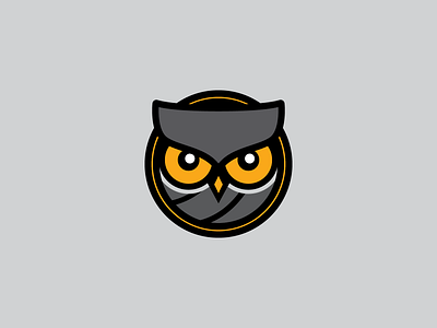 Owl Logo ball branding head logo minimal owl sports volleyball