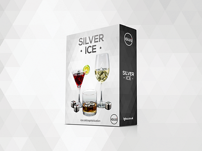 Silver Ice Packaging design elegant ice minimal package design packaging silver sophisticated