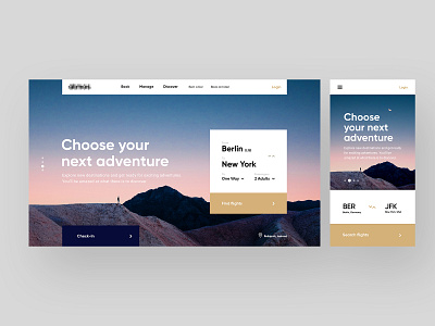 Travel Company Homepage