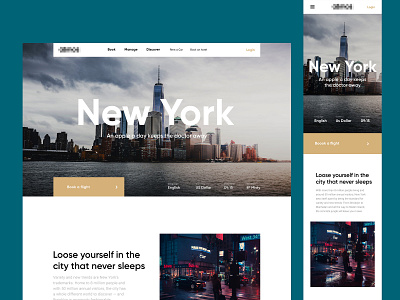 Travel Company - New York responsive travel website