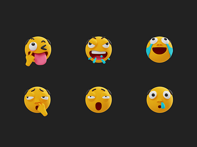 3D Emojis 3d emoji 3d icon blender emoji illustration ui