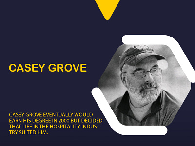 Casey Grove | Director of Catering Sales & Strategic Development branding casey grove catering industry hospitality strategic development