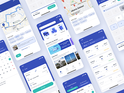 Travel Mobile App Design Exploration