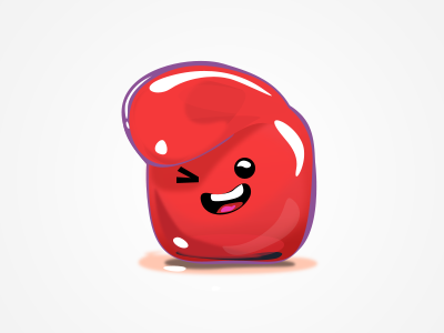 Jelly Character app characters fun games illustration jelly