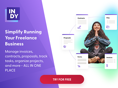 Simplify Running Your Freelance Business contracts design freelance freelance tools indy invoices
