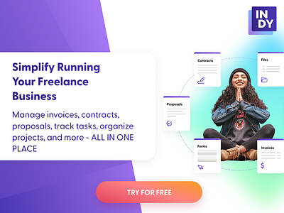 Simplify Running Your Freelance Business design freelance freelancer tools illustration indy